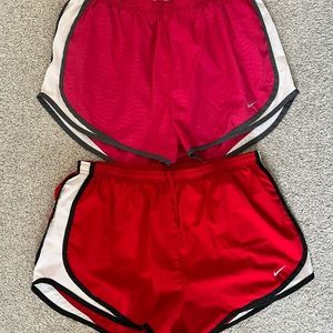 Women’s Nike running shorts size large